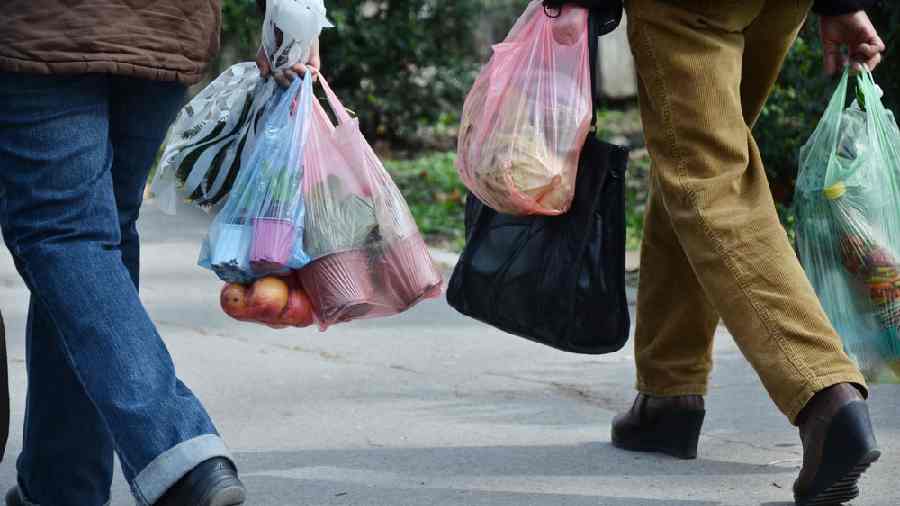 The ban on plastic bags that are less than 75 microns in thickness came into effect on July 1. 