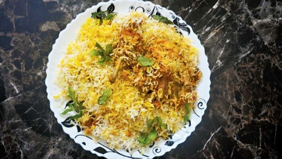 Biryani, whether from Arsalan or Zeeshan, is among Paulina’s favourite dishes in Kolkata