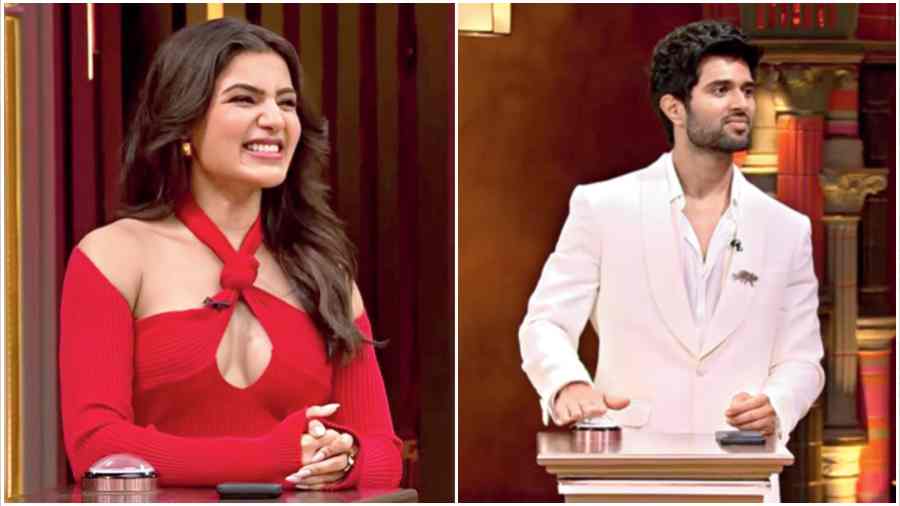 Samantha Ruth Prabhu and Vijay Deverakonda will make their debut on the (in) famous couch this season