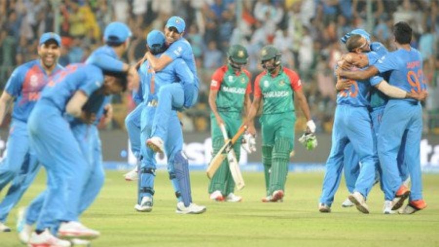 In the 2016 ICCT20, Hardik Pandya was given the last over against Bangladesh. Pandya held his nerves and pulled it off complemented by  Dhoni's skills behind the stumps