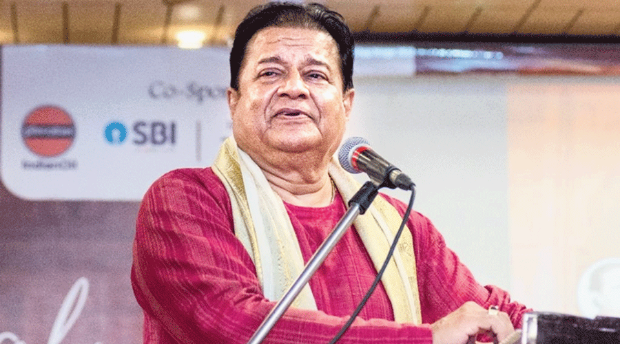 Anup Jalota on song.