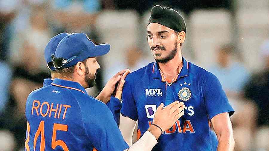 India-England cricket series - Arshdeep Singh takes off in pace-ship -  Telegraph India