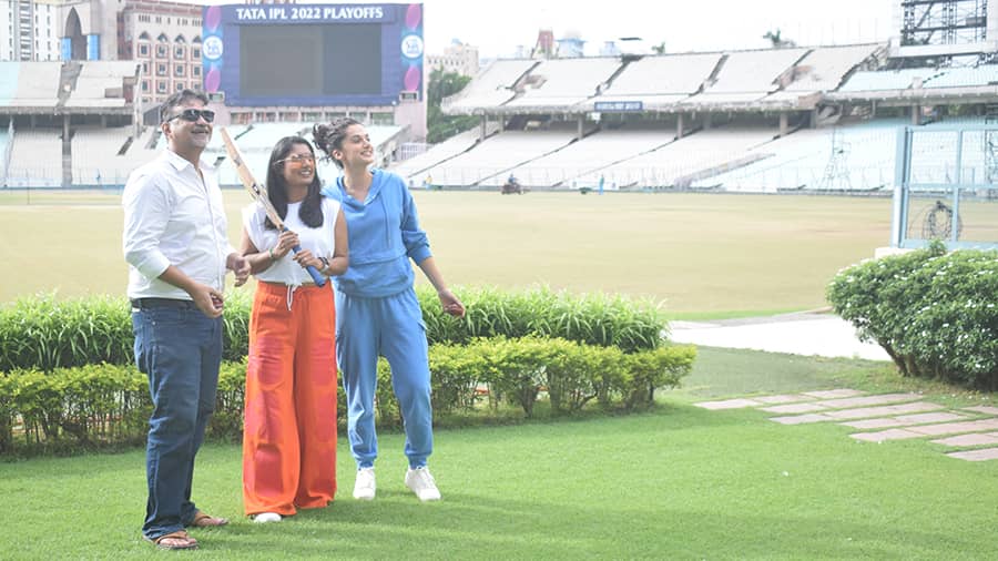 “Batting was the only apprehension I had. But it looks good in the trailer and the movie,” said Mithali, on Taapsee playing her. 