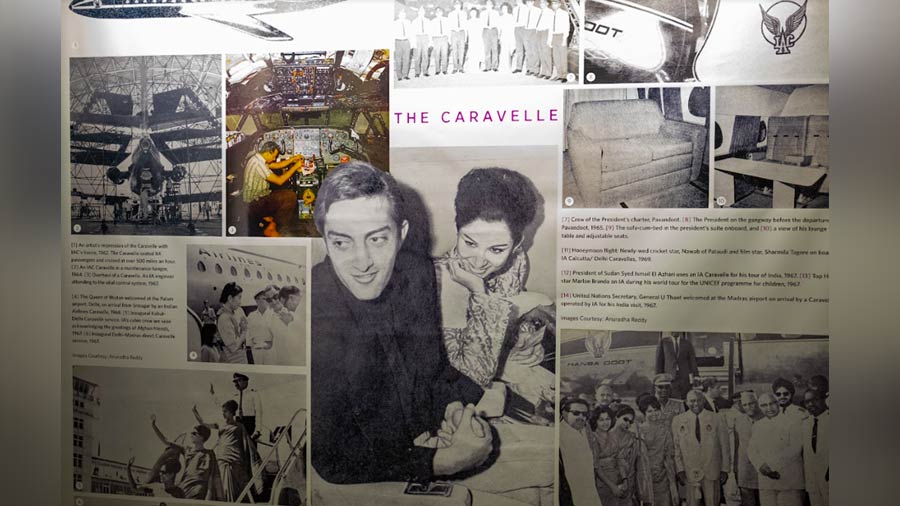 The French Caravelle was one of the first planes to enter the aviation industry. Actress Sharmila Tagore and cricketer Mansoor Ali Khan Pataudi took their honeymoon flight in this model of plane