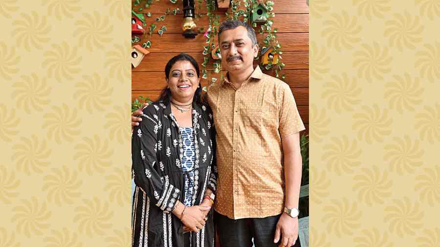 Samarendra Mukherjee and Anrita Mukherjee, partners and directors of Hatari