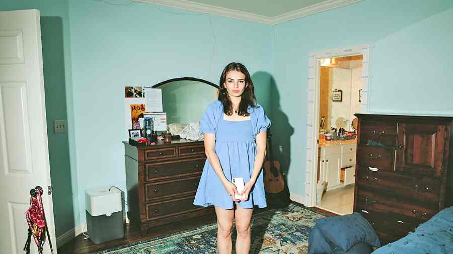 INFLUENCER: Emma Lembke at home in Vestavia Hills, Alabama, US