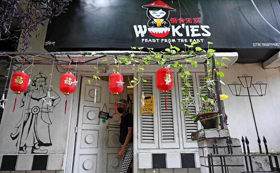 If you are looking for a unique dining experience in Kolkata, check out Wok’ies. The 2D-themed restaurant appears to be taken right out of a child’s drawing book