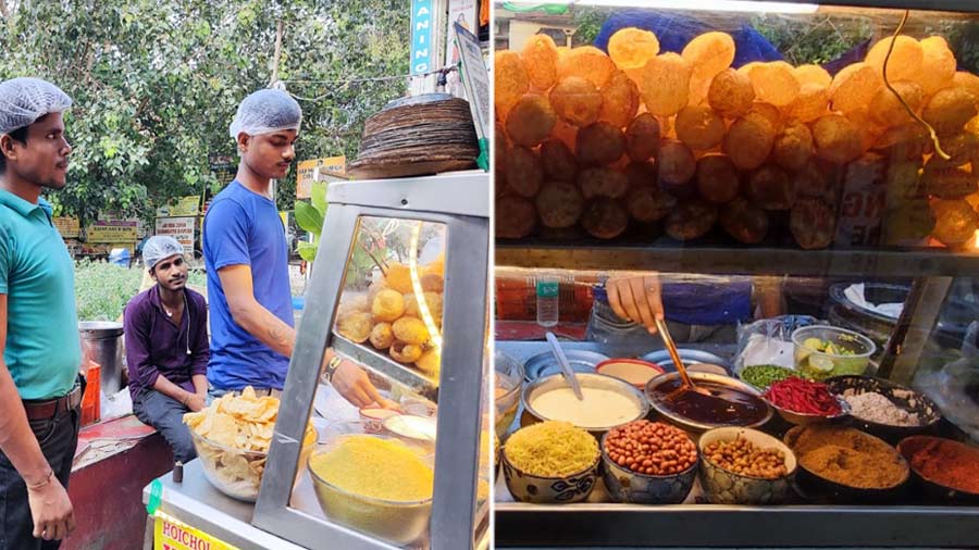 Street food  Eat Kolkata street food like phuchka, jhal muri