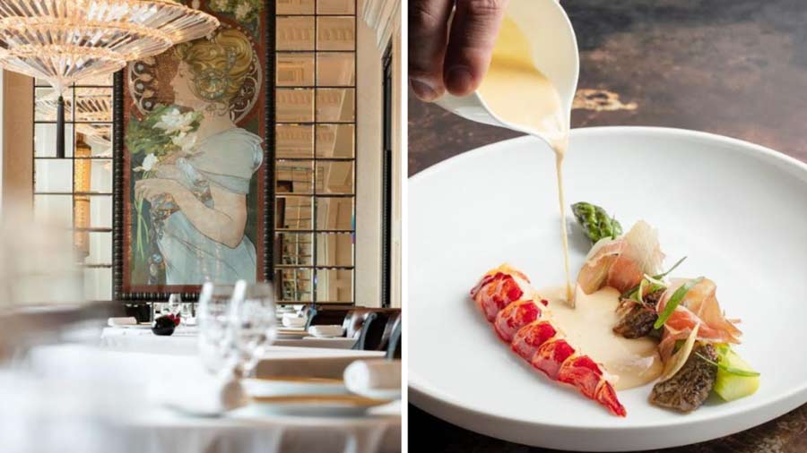 Caprice, Hong Kong: The three Michelin-starred restaurant is part of Four Seasons Hong Kong and offers chef Guillaume Galliot’s take on the French savoir-faire with signatures such as The Land and Sea Tartare, Pan-fried Foie Gras, Banana Chocolate Mille-feuille and more