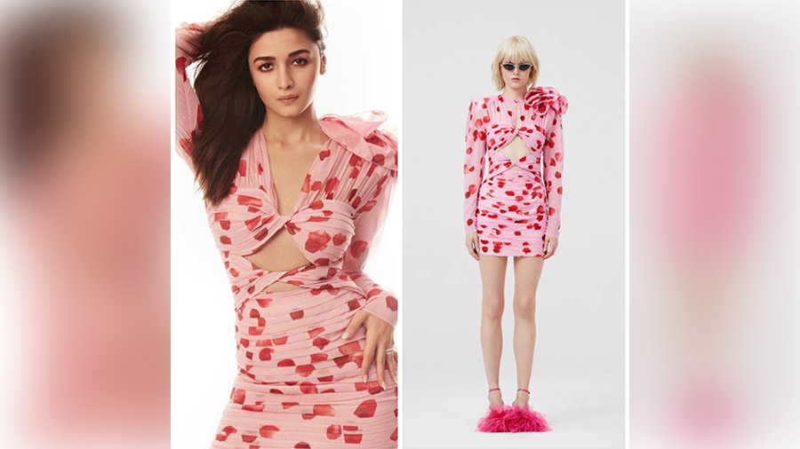 Lily Collins in 'Emily In Paris' dresses like Alia Bhatt in 'Koffee With  Karan'