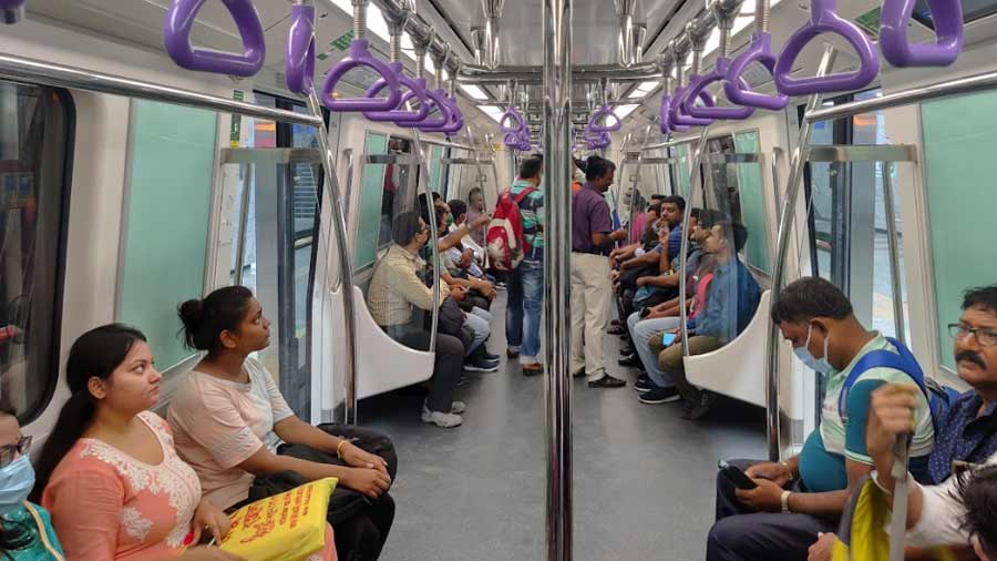 From joyriders to IT employees, the train filled up at Sealdah