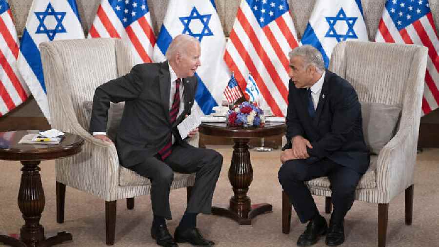 Nuclear: Biden, Lapid discuss Iran