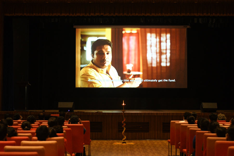 The sixth edition of Iskule Bioscope, an in-school film screening venture, was inaugurated today at Indus Valley World School with a screening of ‘Ladakh Chale Rickshawala’ by Indrani Chakraborty on Thursday. The initiative is a joint collaboration between Bichitra Pathshala and Sauce Brand Communications.