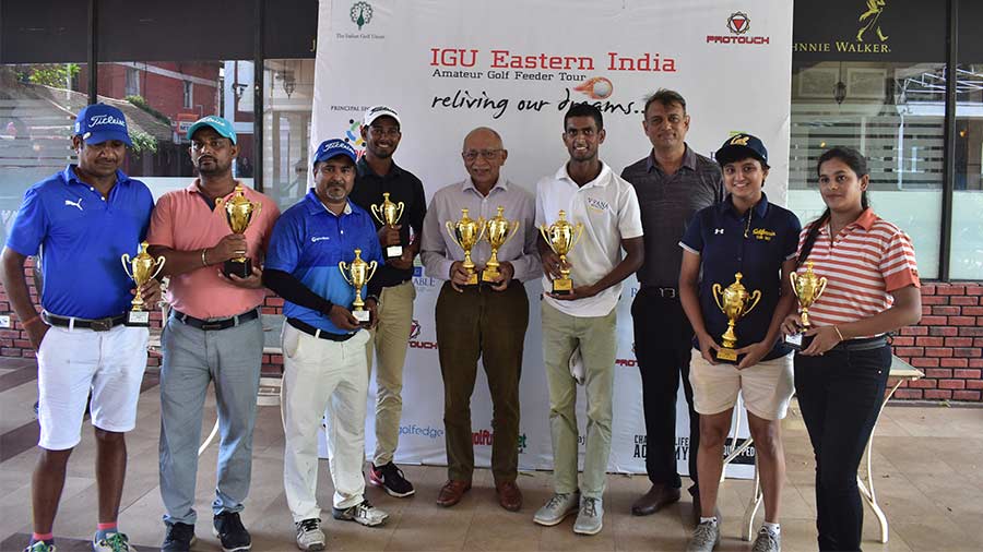 The different category winners at Kolkata Amateur 2022