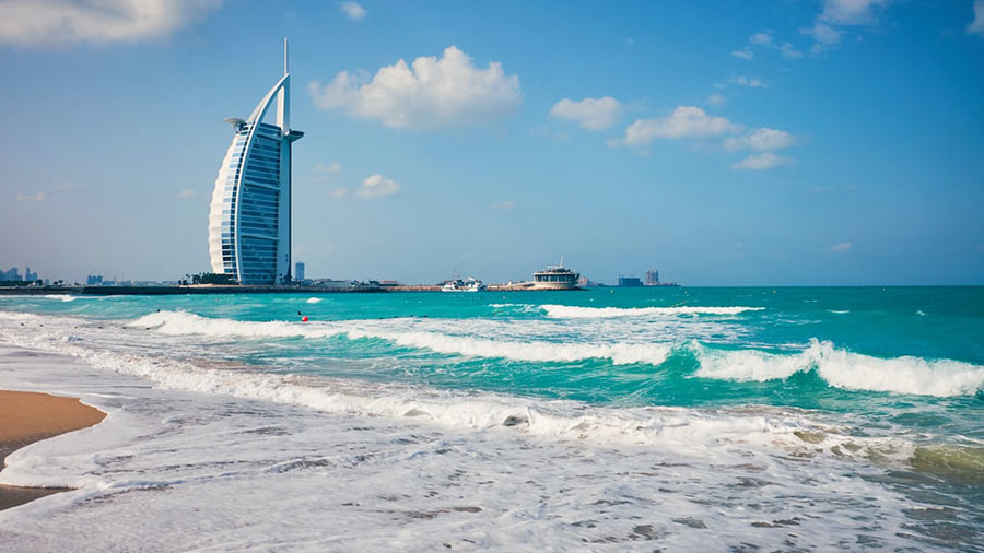Jumeirah is the place to be in Dubai if one wishes to relax by the beach