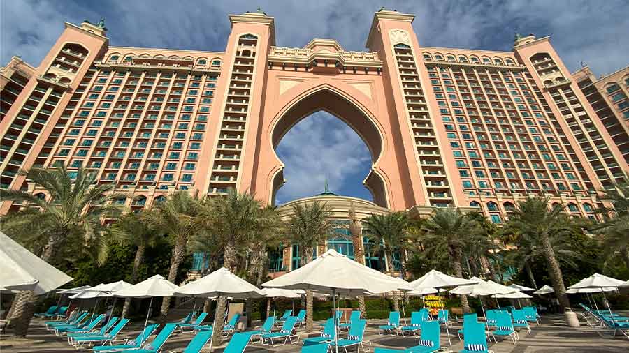 The Atlantis is the hotel of choice for most families wishing to explore Dubai