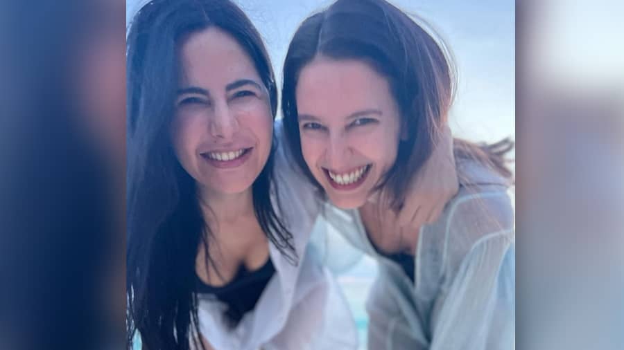  Sister Isabelle took to her Instagram handle to share an all-giggles photograph with Katrina, writing, “Happiest of Birthdays Sister Dearest @katrinakaif love always.”