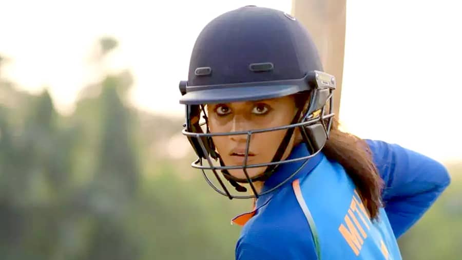 Taapsee Pannu had the task of matching Mithali Raj’s cover drive in Shabaash Mithu.