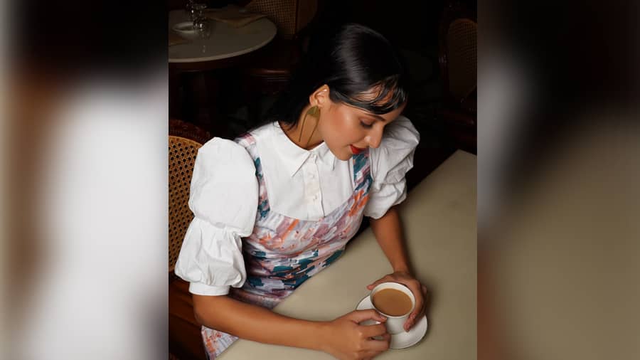 This collared white shirt from Mero Studio is perfect for office brunch. Pair it with a colourful tunic, shorts or denims and you have an easy-breezy summer look in 20 minutes flat. 