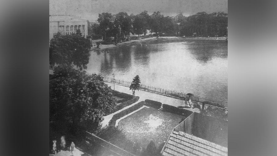 The waterbody at College Square, 1926