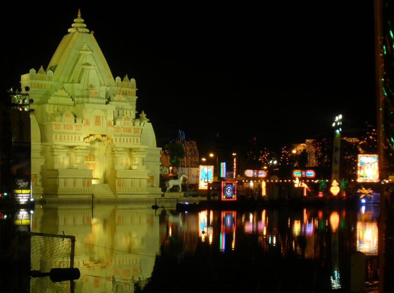 Durga Puja at College Square