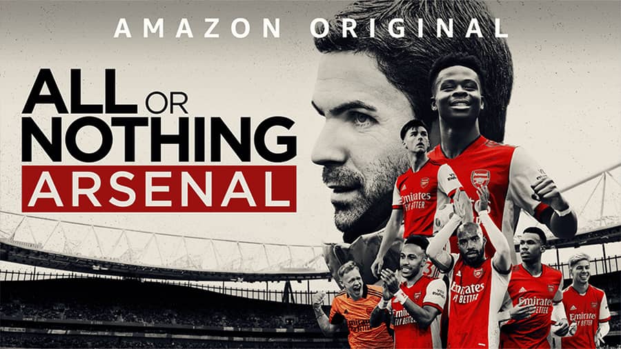 Poster ‘All or Nothing: Arsenal’ official trailer.