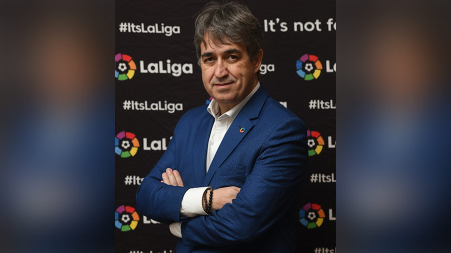 Jose Antonio Cachaza has been supervising La Liga’s operations in India since 2017