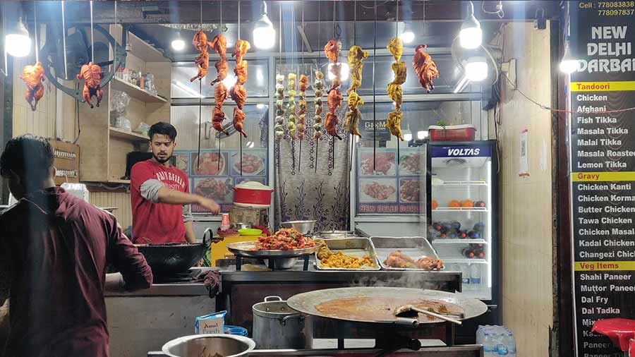 It is after sundown that the food street of Khayam Chowk comes to life