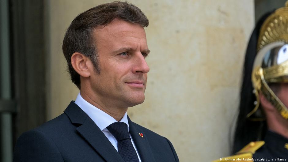 Macron also called for the liberation of four French citizens held in Iran