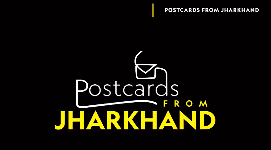 A poster of the docu-series Postcards from Jharkhand.
