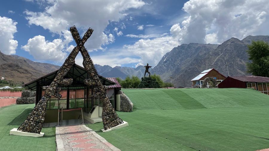 The memorial is located along the Srinagar-Leh highway in the town of Drass, where some of the bloodiest battles were fought in sub-zero temperatures