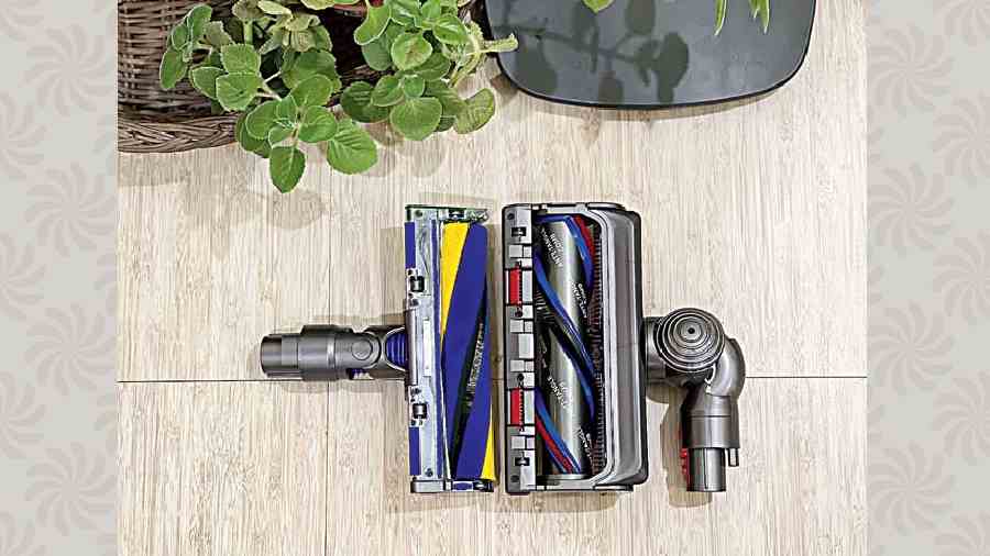 The Laser Slim Fluffy cleaner and the digital motorbar cleaner come with anti-tangle technology that sets the Dyson machine apart from rivals