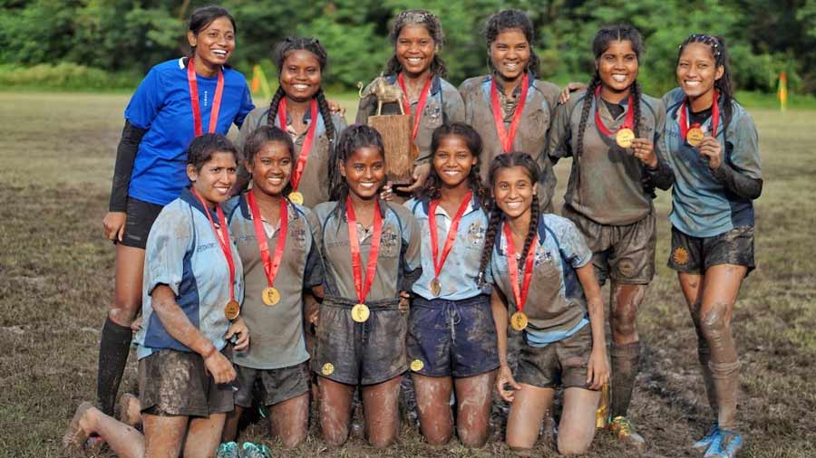 The Saraswatipur Leopards were the winners in the women’s category