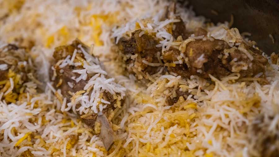 The flavours of a good biryani lie in the right usage of saffron, desi ghee and garam masala 