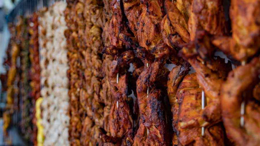 Arsalan’s ‘wall of kebabs’ 