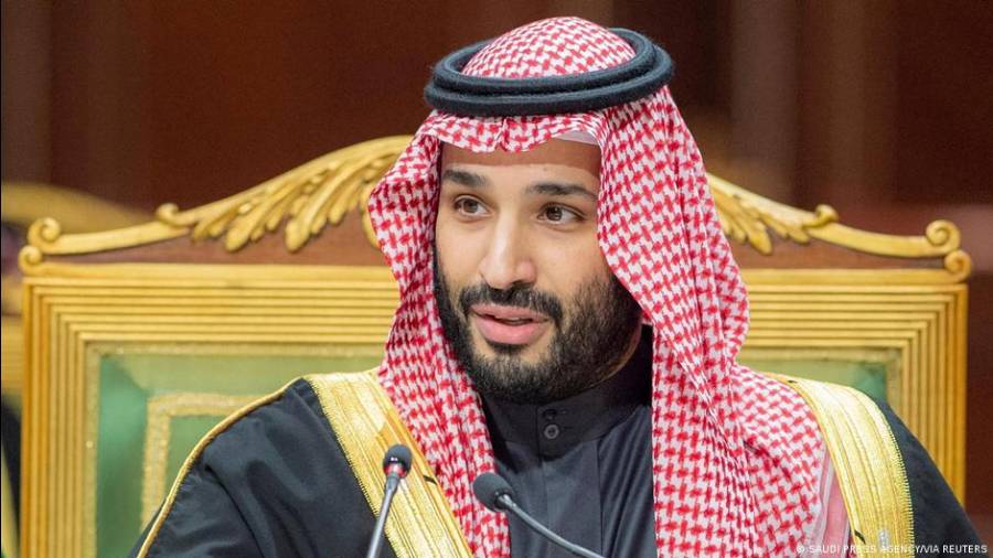 The Saudi prince's visit comes amid skyrocketing fuel prices in Europe