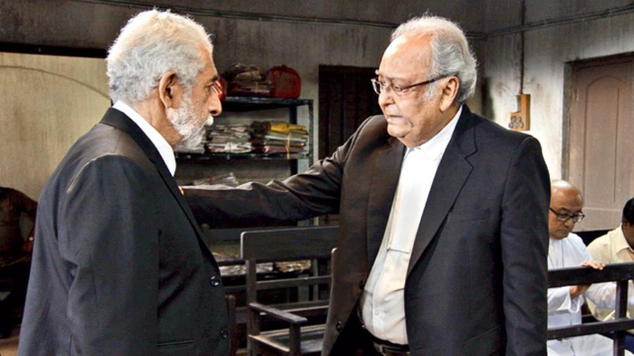 Naseeruddin Shah and Soumitra Chatterjee in A Holy Conspiracy, which releases this Friday