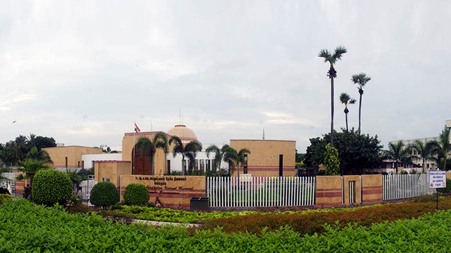 The memorial, a project undertaken by the DRDO, is spread over two acres