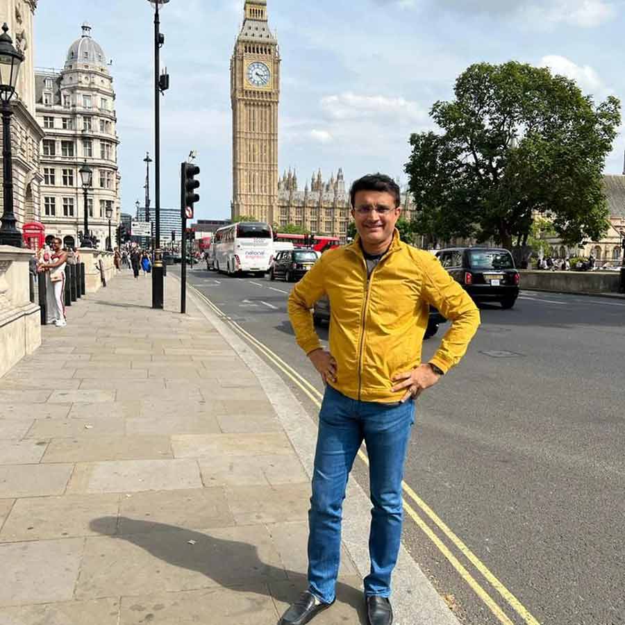  BCCI president Sourav Ganguly uploaded this photograph on Instagram on Friday, July 29, with the caption: “A bright sunny day in london .a lovely walk down st james park ..#london”