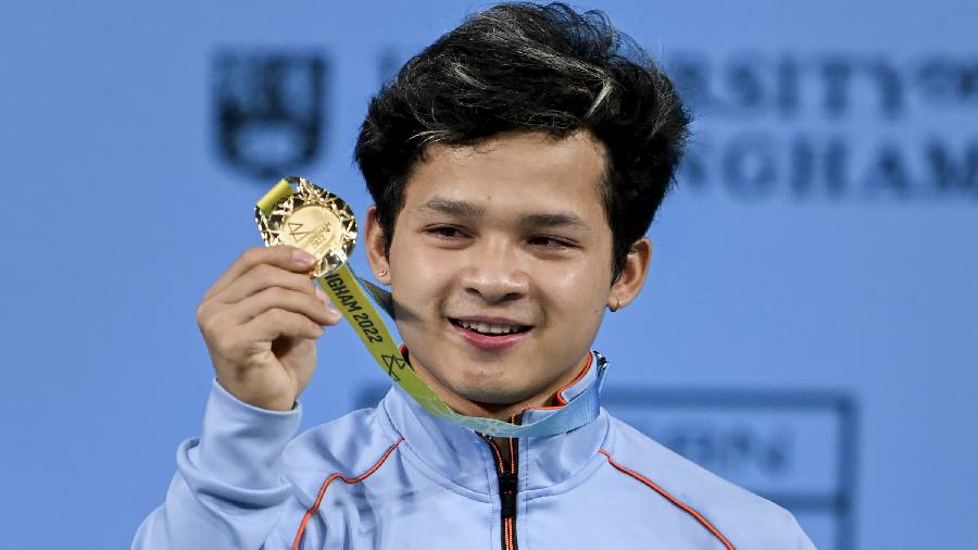 Commonwealth Games 2022 | Jeremy Lalrinnunga to set Paris Olympics gold  medal after win in CWG - Telegraph India