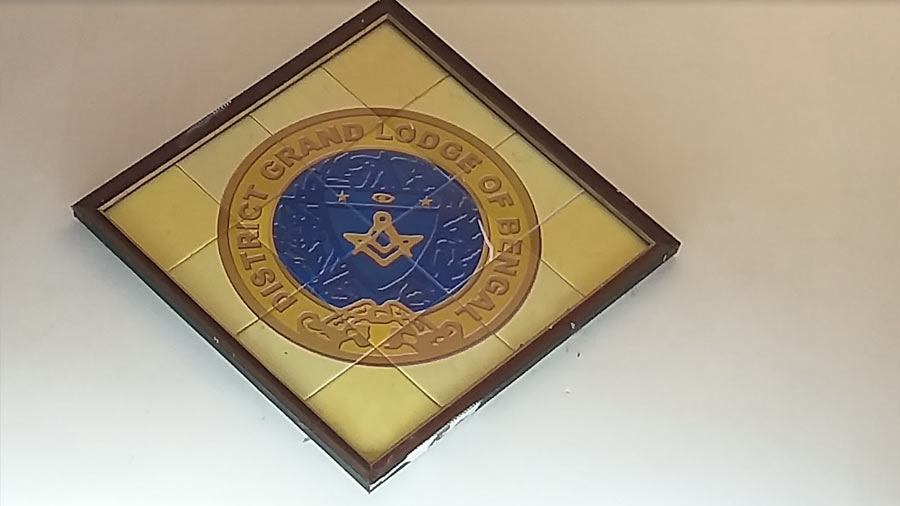 The emblem of the Bengal Lodge 
