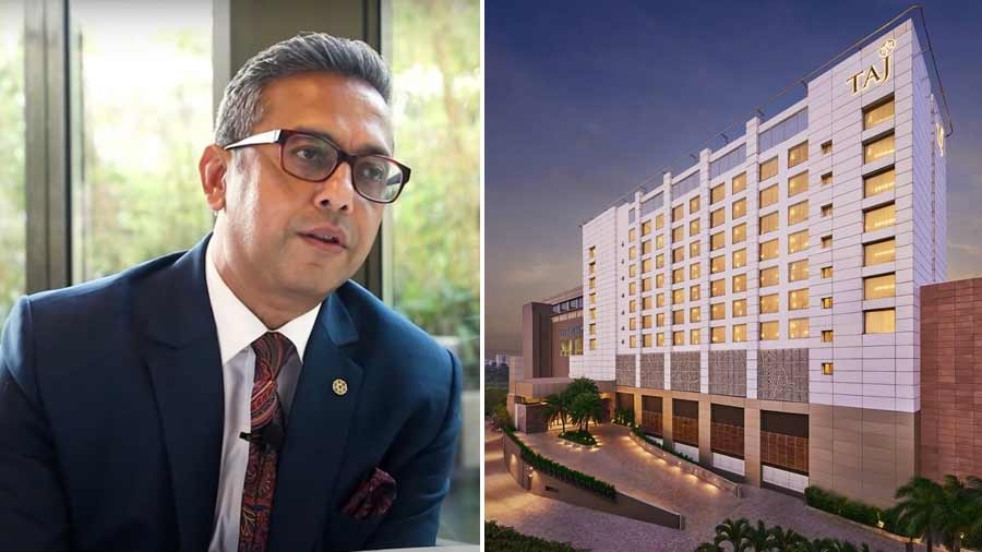 Sourav Ghoshal, the general manager of Taj City Centre New Town – Kolkata's newest star hotel 