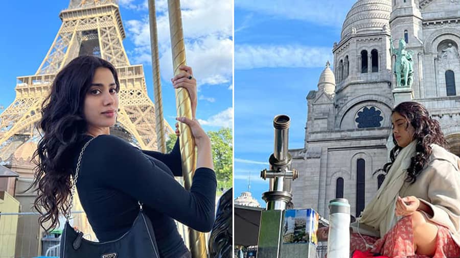 Snaps from Janhvi Kapoor’s Paris travel diaries. #Wanderlust