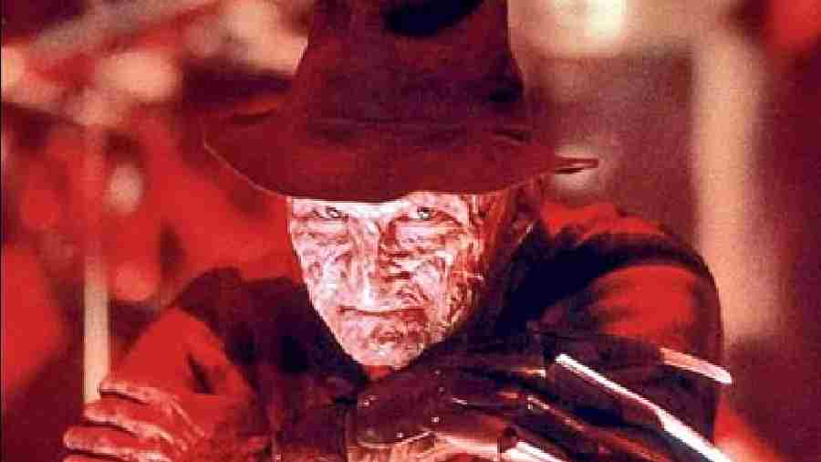 Robert Englund as Freddy Krueger in A Nightmare on Elm Street