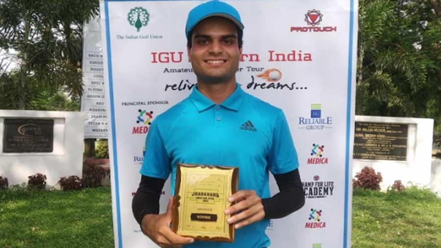 Samridh Sen tied the lowest ever score on the Tour at the Jharkhand Amateur Open
