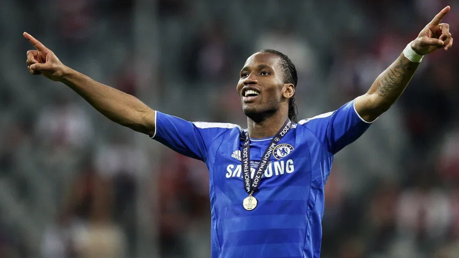 Always a man for the big occasion, Didier Drogba was the most potent striker Abramovich brought to the club