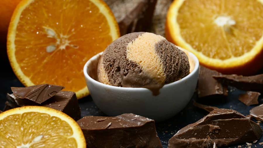 Chocolate Orange from Pabrai’s: Citrusy and decadent— this ice cream relies on a tried-and-tested blend. The tang from the orange complements the chocolatey richness while cutting through it and offering a zing in every bite. Fair warning: It's almost impossible to share!