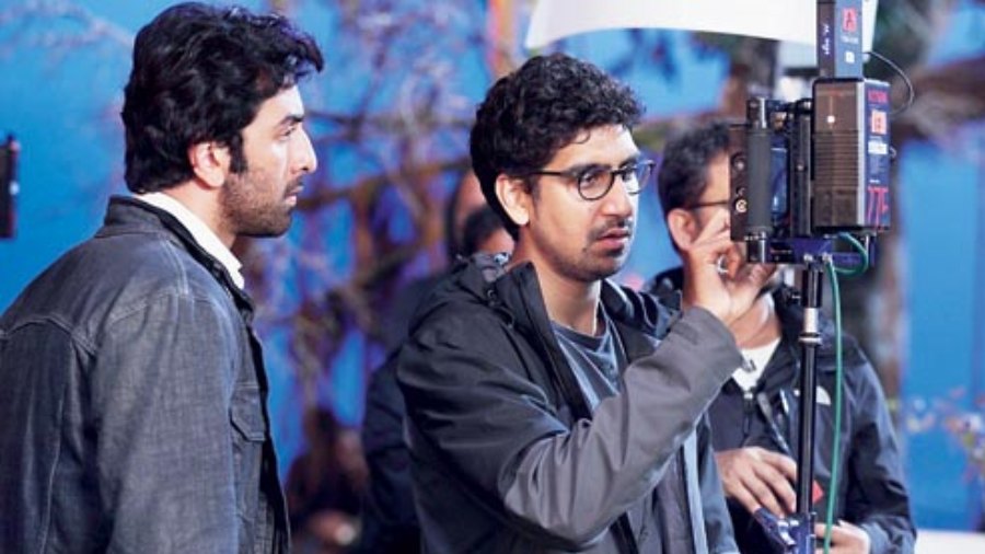 Ayan Mukerji with Ranbir Kapoor