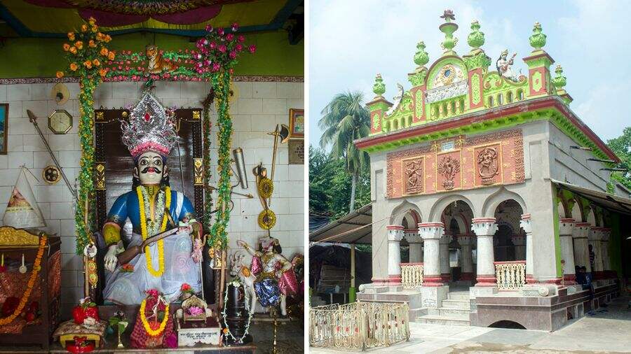 Demon, god or king, Dakshin Rai  temples are scattered all over the South 24 Parganas district of West Bengal 