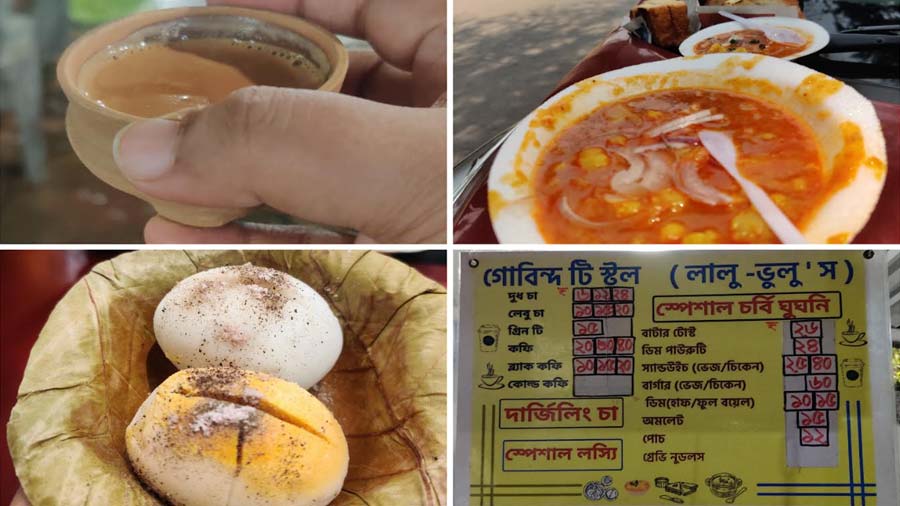 A plate of special ghugni, duck eggs, toast and tea will cost you not more than Rs 70.